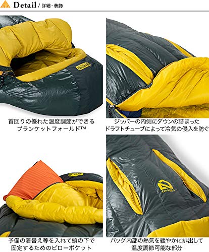 Amazon | NEMO ニーモ リフ 30 メンズ | Nemo | 寝袋・シュラフ