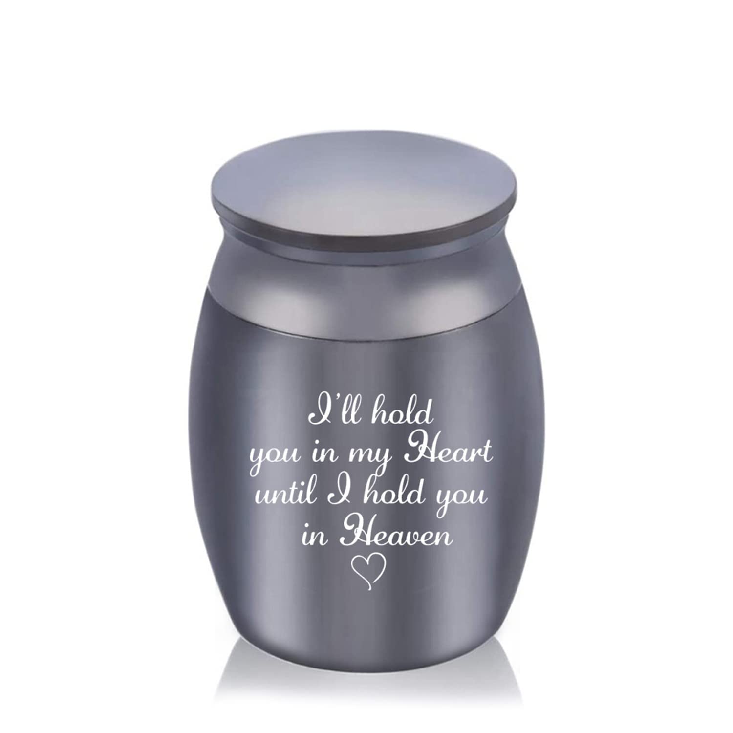 Small Urns Mini Cremation Human Ashes Holder Stainless Steel Memorial Keepsake Ash Funeral Urn for Pet Small Ashes Urns for dog pet