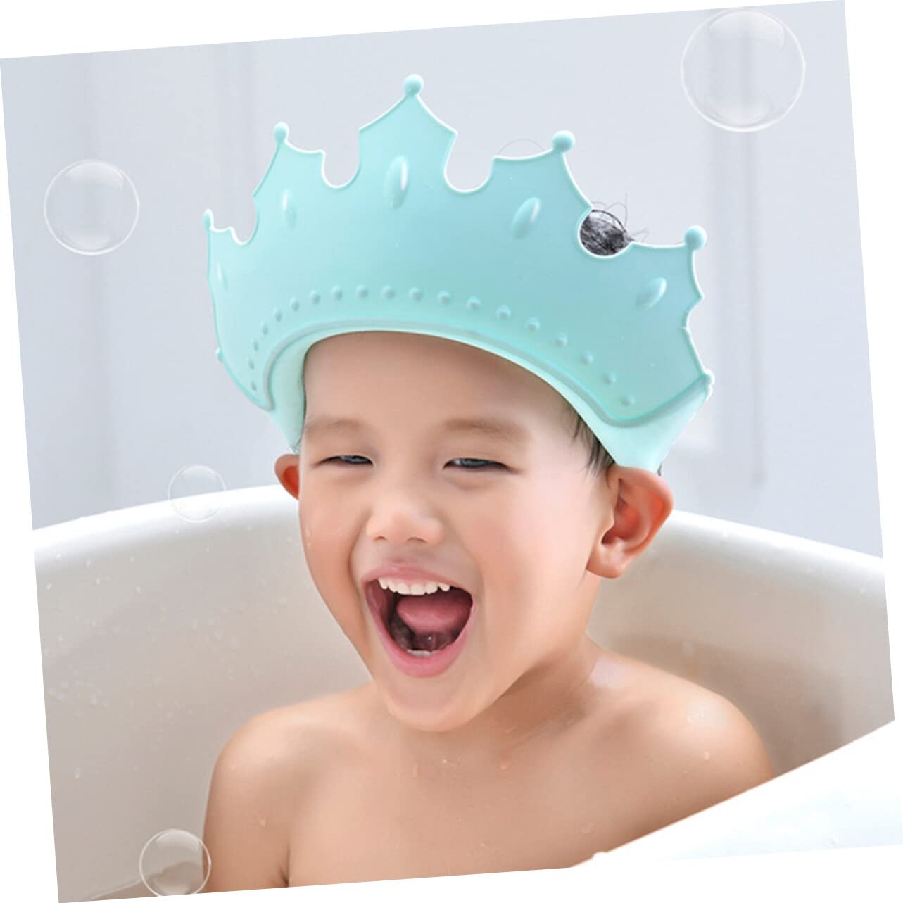 TOYANDONA Adjustable Shampoo Hat for Boy Girl Soft Bath and Ear for Boy Girl for Hair Washing and Bath