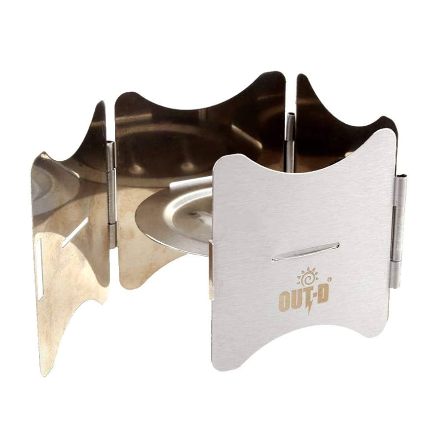 アルコールストーブ ステンレス製折りたたみ式 Amazon | OUT-D アウトドア アルコールバーナーキャンプ