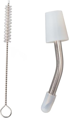 Yosoo Boquilla de la tetera de la tetera de la tetera de la tetera extendida del acero inoxidable del canalón de la tetera al aire libre