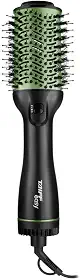 Escova Taiff Easy Oval, Secadora, Alisadora e Volumizadora, Verde, 220V