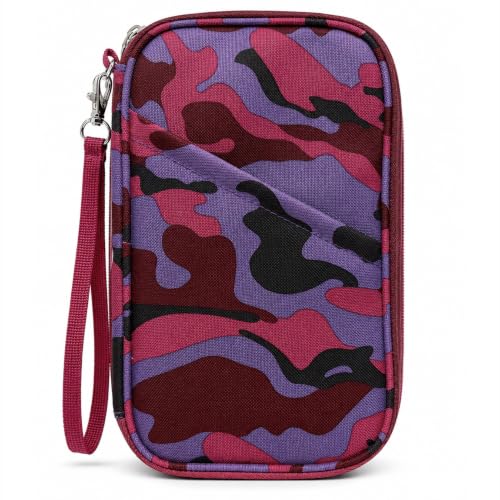 Image of Passport Holder Family, Women Rfid Blocking Passport Wallet, Travel Essentials Premium Wallets, Waterproof Passport Holders Bag for Men Traveling, Travel Document Organizer Credit Cards Case