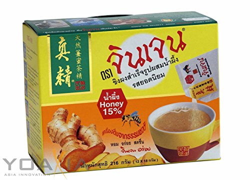 Gingen Té Instantáneo de Miel y Jengibre Paquete de 1 x 216 Gr 220 g