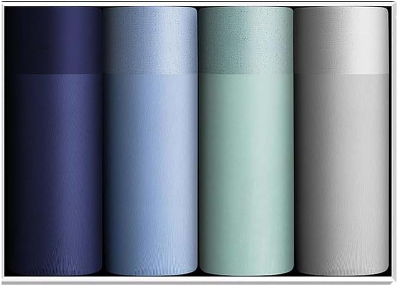 [ZMTIEC] メンズ アイス シルク 下着 フラット アングル グラフェン ミッドライズ ショーツ 四角形パンツ メンズ ボトム