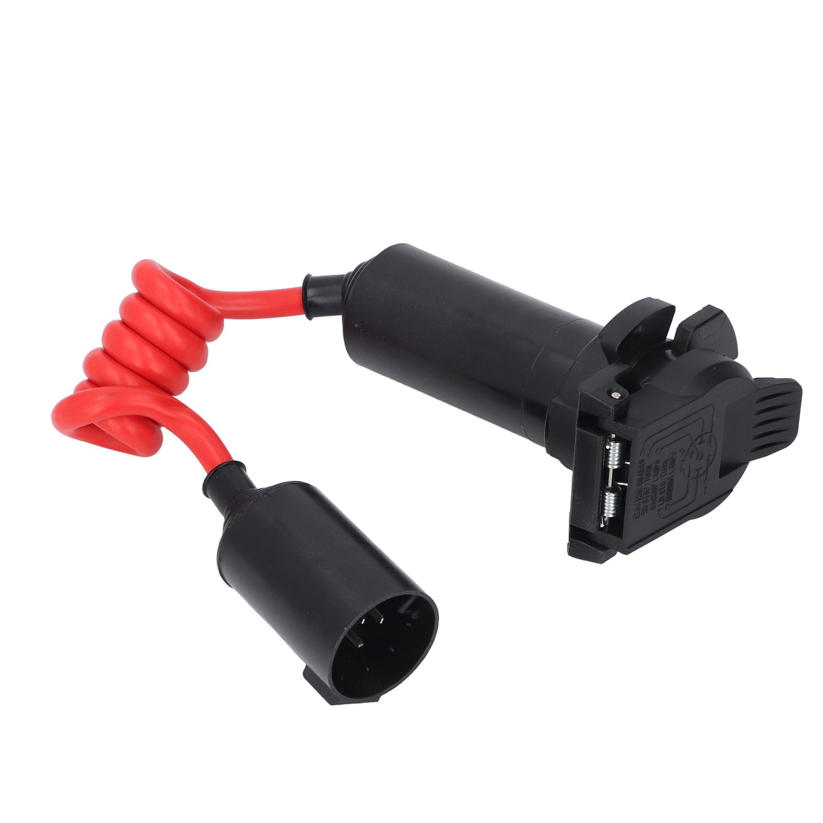 Conector Duradero de Enchufe de Arnés de Enganche de Remolque de 7 Pines para Accesorios de Remolque de Camping 1500 2500 3500 Van