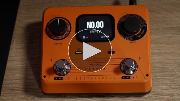 Amazon.com: FLAMMA FF20 Looper Pedal Drum Machine, Drum