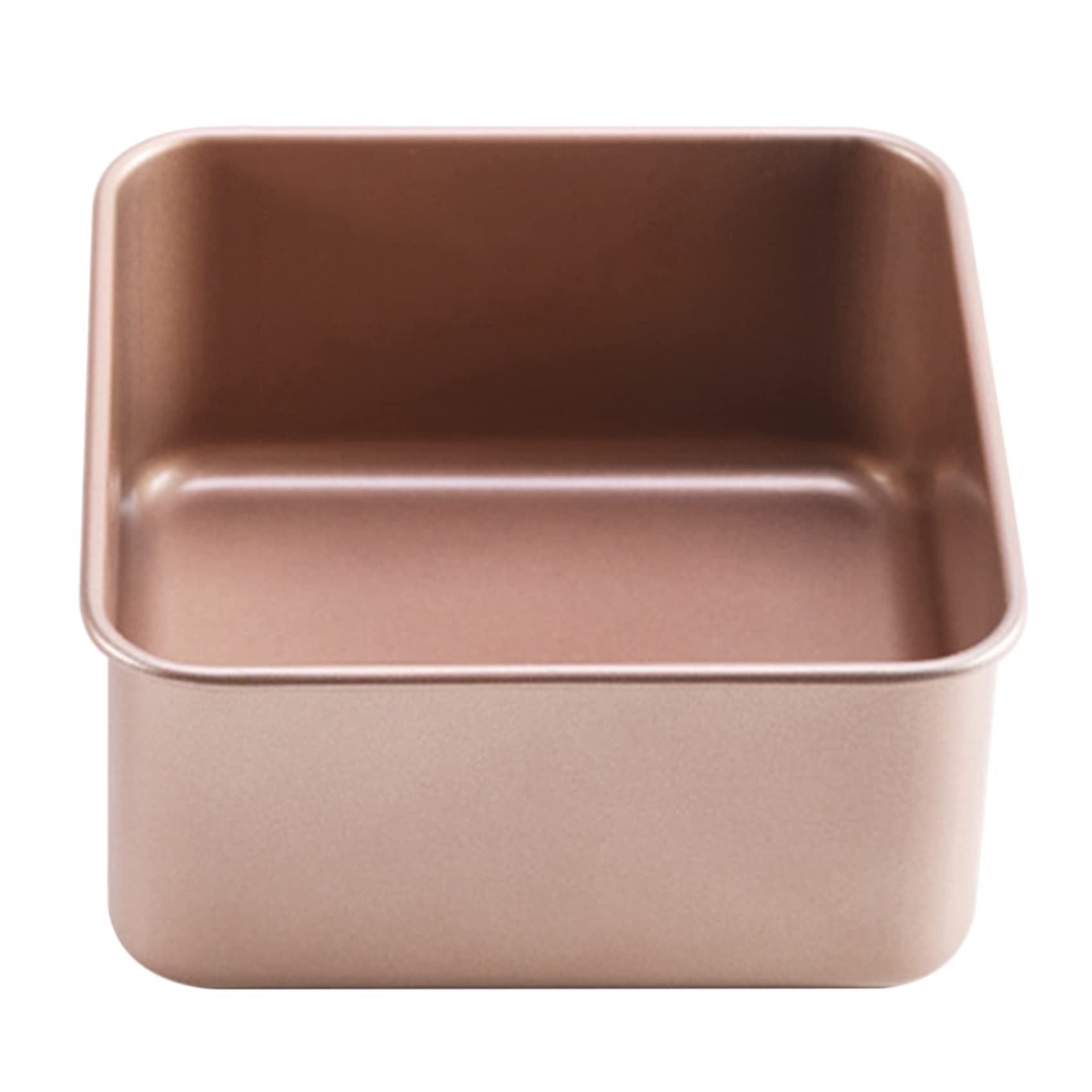 CTRLZS Gold Square Cake Mould Thickening Non-Stick Ancient Baking Tray Square Deep Baking Pans Barbecue Bread Ancient Cake Mold