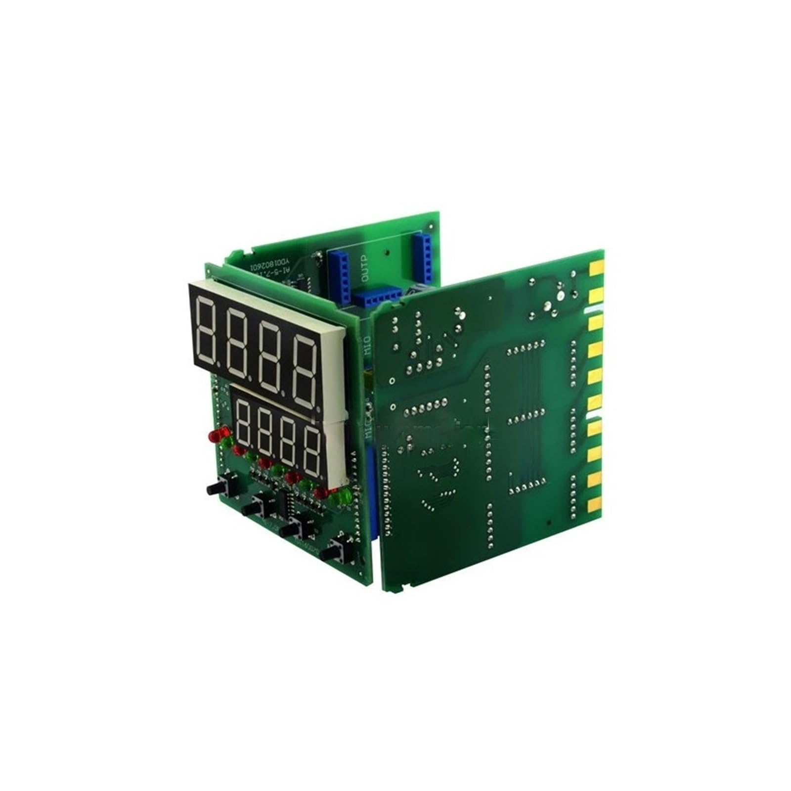 Controlador de Temperatura AI-518P Controlador de Temperatura programable de 32 segmentos Termostato Pid con protocolo MODBUS RS485 de Proceso Digital Inteligente(48x48 518PR SSR)
