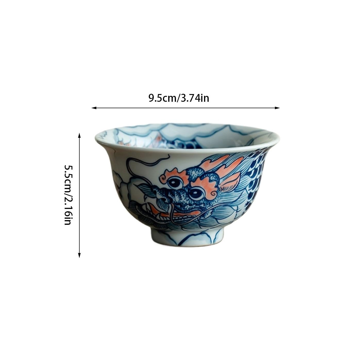 Filiżanki Matcha o dużej pojemności, spersonalizowany specjalny kubek do herbaty Kung Fu, ceramiczny kubek do kawy, kreatywny, ręcznie malowany kubek do herbaty, zestaw do herbaty, kubek do zaparzania