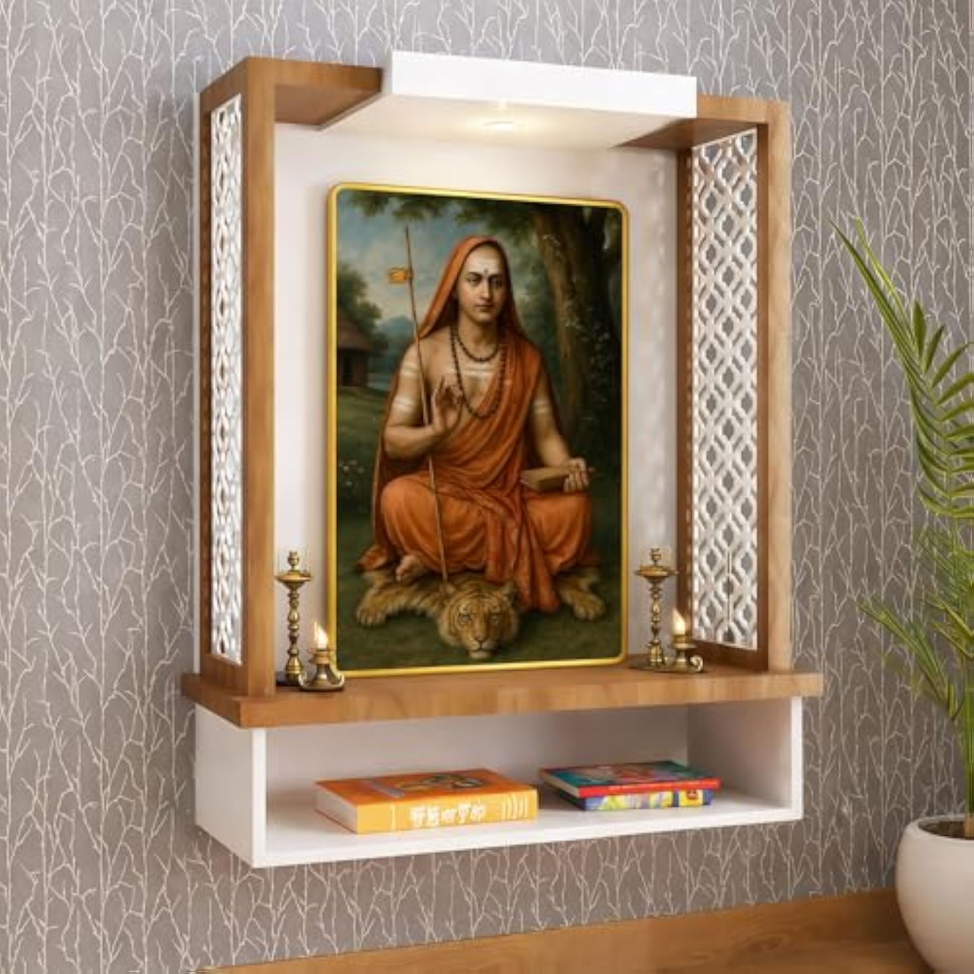 Adi Shankaracharya Spiritual Wall Art
