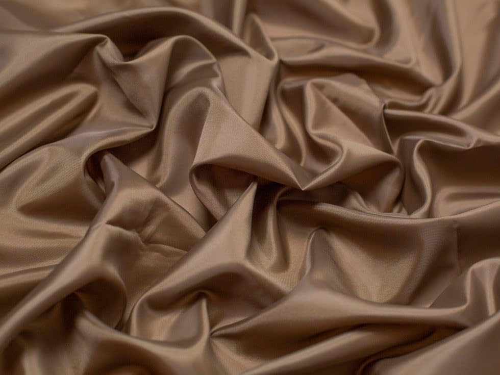 Minerva Anti Static Supersoft Lining Fabric 235 Brown - per metre