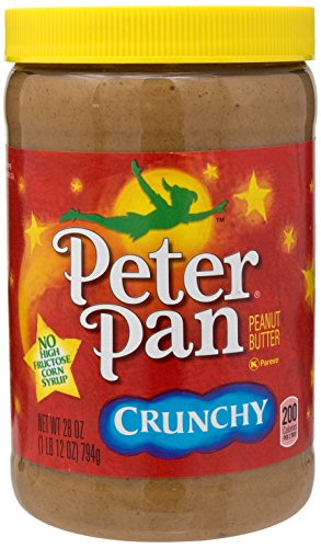 Peter Pan Peanut Butter, Crunchy, 28 oz (1 lb 12 oz) 794 g