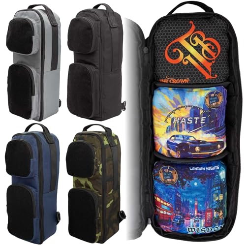 Cornhole Sling Style Backpack for 3 Sets of Cornole Bags | Heavy Duty with Padding on All Sides and Padded Strap- Fits up to 12 Cornhole Bags