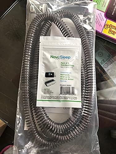 Image of AirSense 10 ClimateLineAir Tubing Standard, 2m Heated Hose and Pack of 3 Standard airsense 10 Filters by Novosleep