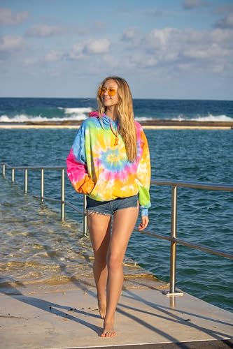 Image of Colortone Tie Dye Pullover Hoodies for Women and Men - Classic Fit Sweatshirts