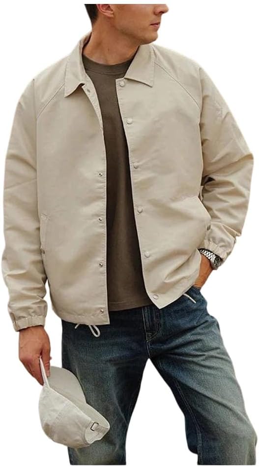 Men Oversize Jackets Plus Size Fit Outdoor Wear Outerwear