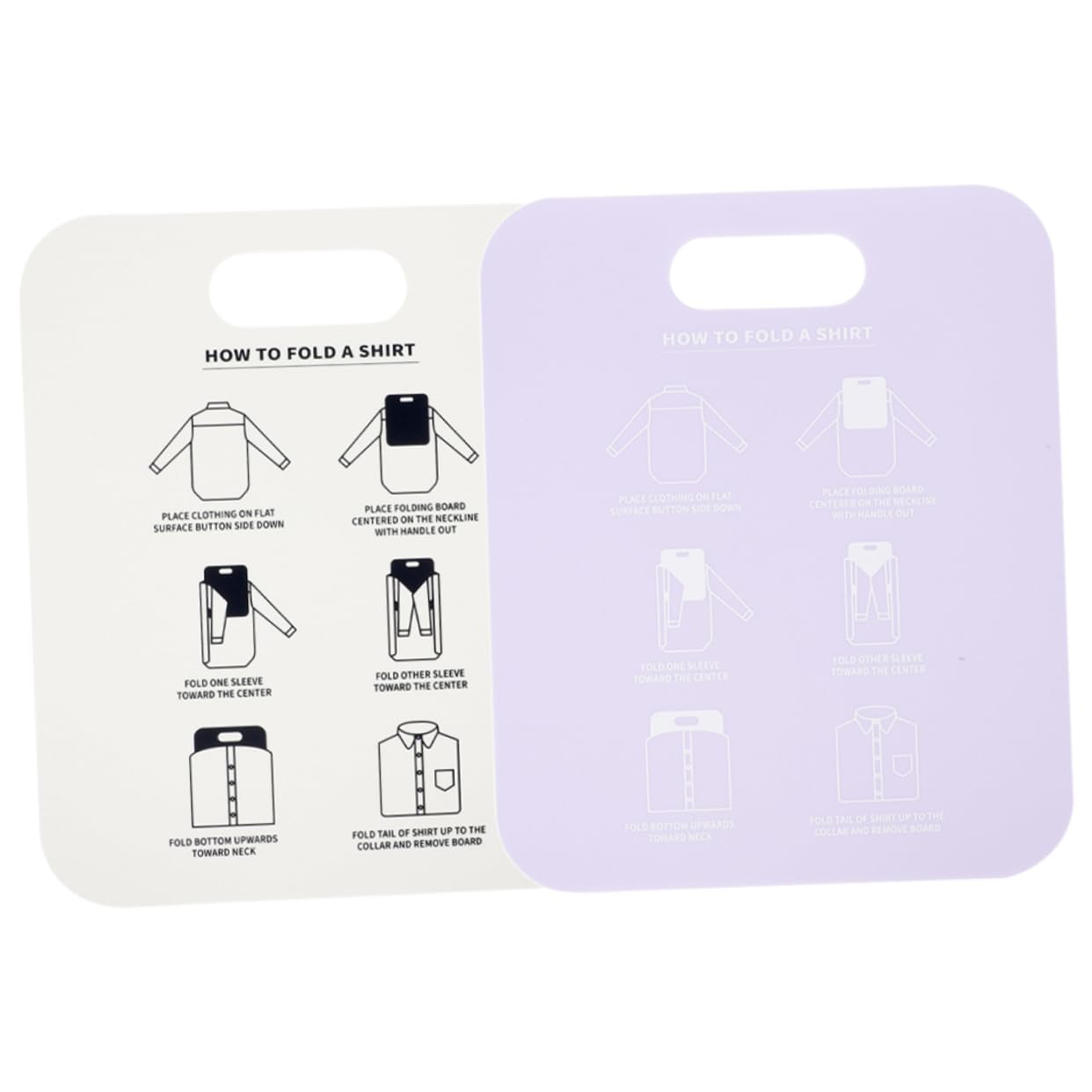 Garneck Shirt Folding Board for Pants Clothes Folding Gadgets Clothes Folding Supplies Laundry Folding Board T-Shirt Board Sheet