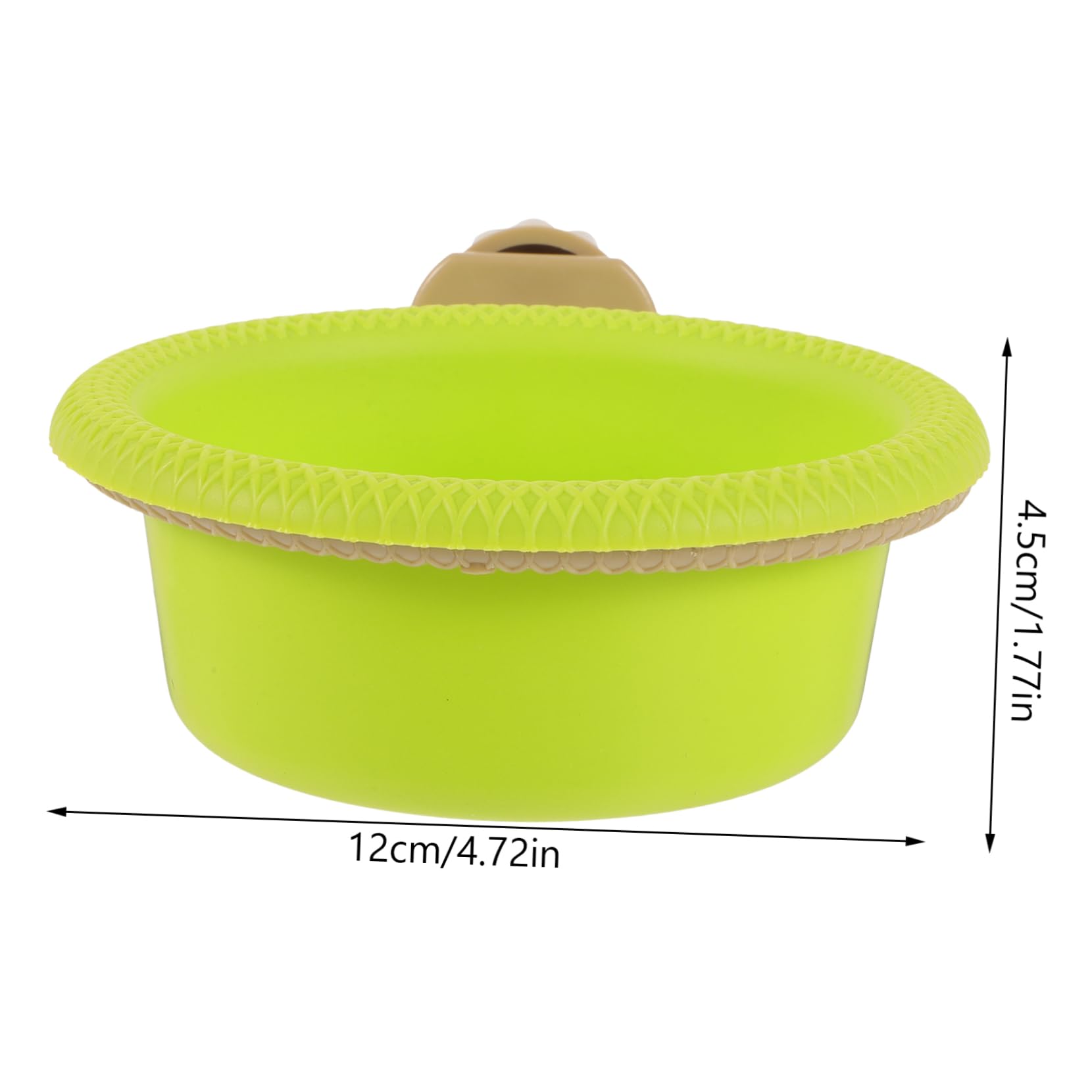 HOLIDYOYO Bird Cage Bath Bird Bathtub Parrot Bath Lightweight Perch Parakeet Bathing Tub