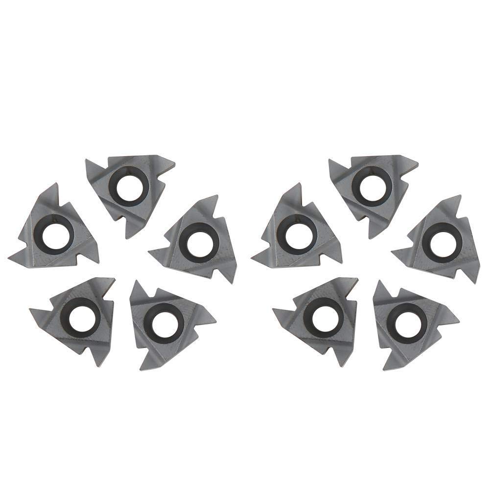 Insertos Roscado Torno 10 Piezas 16ER AG55 Cuchilla Torneado CNC Corte Rosca Acero Carburo Accesorios Procesamiento Máquina