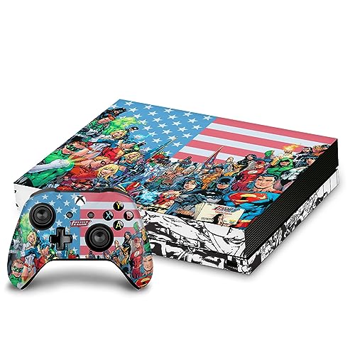 Autocollant Xbox One X DC Comics pour décorer votre salon