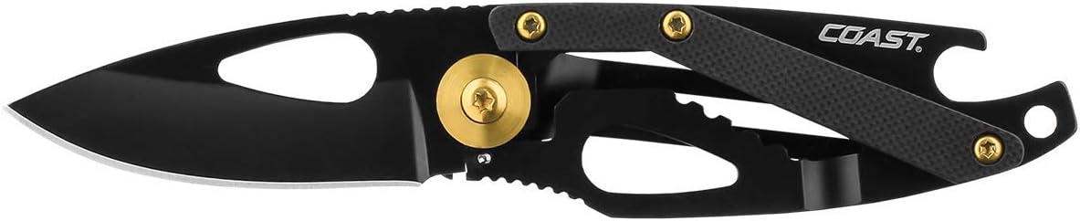 Coast FX200 Folding Pocket Knife with Money Clip