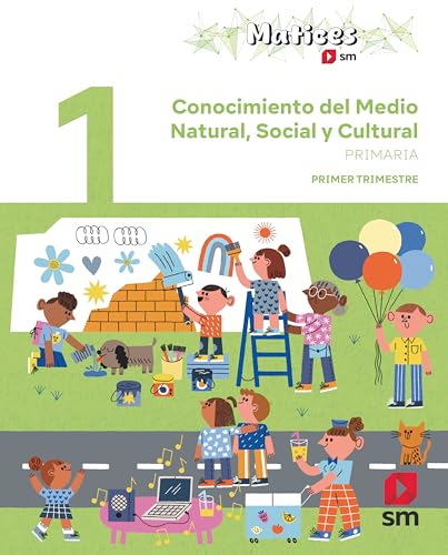 Conocimiento del Medio Natural, Social y Cultural. 1 Primaria. Trimestres. Matices