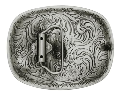 Image of Moranse Cross Cowboy Kneeling Prayer Horse Zinc Alloy Belt Buckles