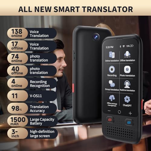 Acodo Z6 Language Translator Device No Wifi Needed thumb #2