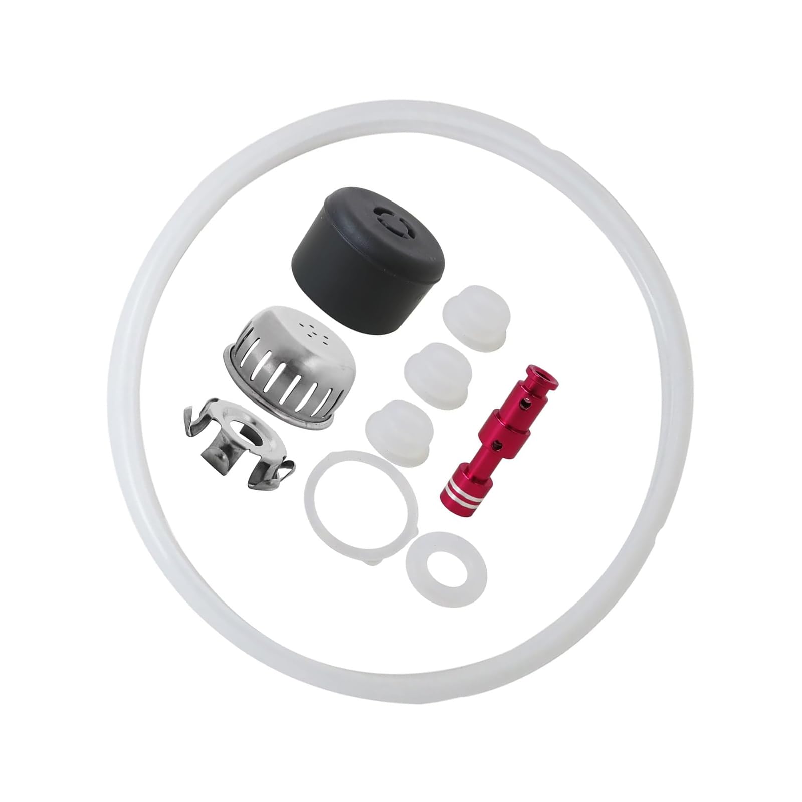 hogtnd Replacement Steam Drain and Float Valve Set, Steam Drain, Suitable for 8QT Electric Pressure Cooker, Repair Float Set