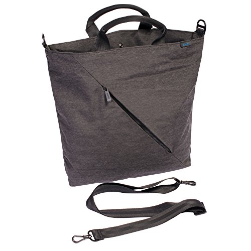 Quirky iop-Power Trip USB Charging Tote Bag with USB Ports, Charcoal4
