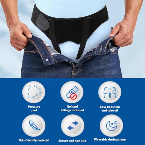 Faja Hernia Abdominal Masculina Soporte X-Large miniatura 6