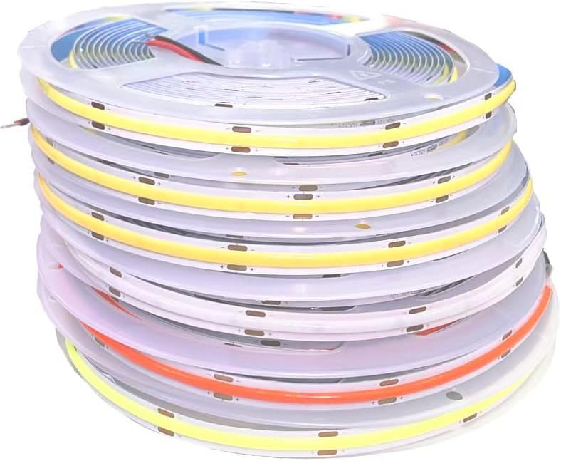 Tira de LED COB 12V 5M Azul 400 LEDs 5mm miniatura 3