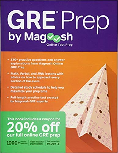 [1939418917] [9781939418913] gre prep by magoosh-paperback