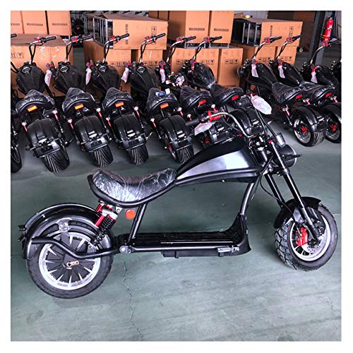 Yzyamz Electric Motorcycle 2000W 45Km Electric Bike Fat Tire Electric Scooter Vehicle Hydraulic