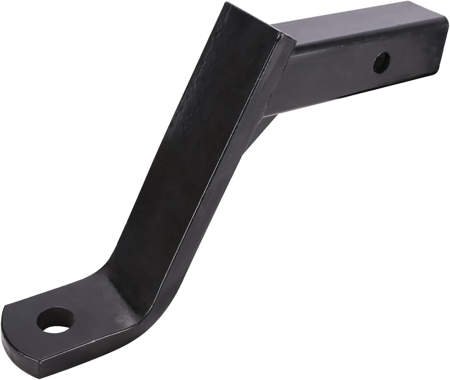 TYT Trailer Hitch Ball Mount inserted into a receiver with a hitch pin