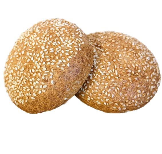 Vestakorn 3 panecillos de hamburguesa de grano completo para hacer hamburguesas, hechos a mano en 4 minutos