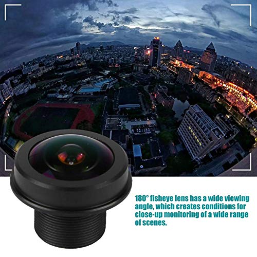 image for Zopsc 1.56mm f/2.0 5MP HD Fisheye Lens Professional 1/2.5 180 Degree W