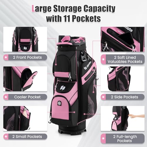 ULTIMATE 14-Way Cart Bag Black