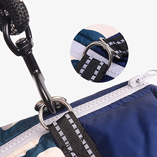 Petvins Dog Cold Weather Coat For Large Medium Dogs, Zipper Cotton Padded Dog Jacket Clothes, Outdoors Camouflage Winter Costume For Large Breed Dog Size M #TOP6