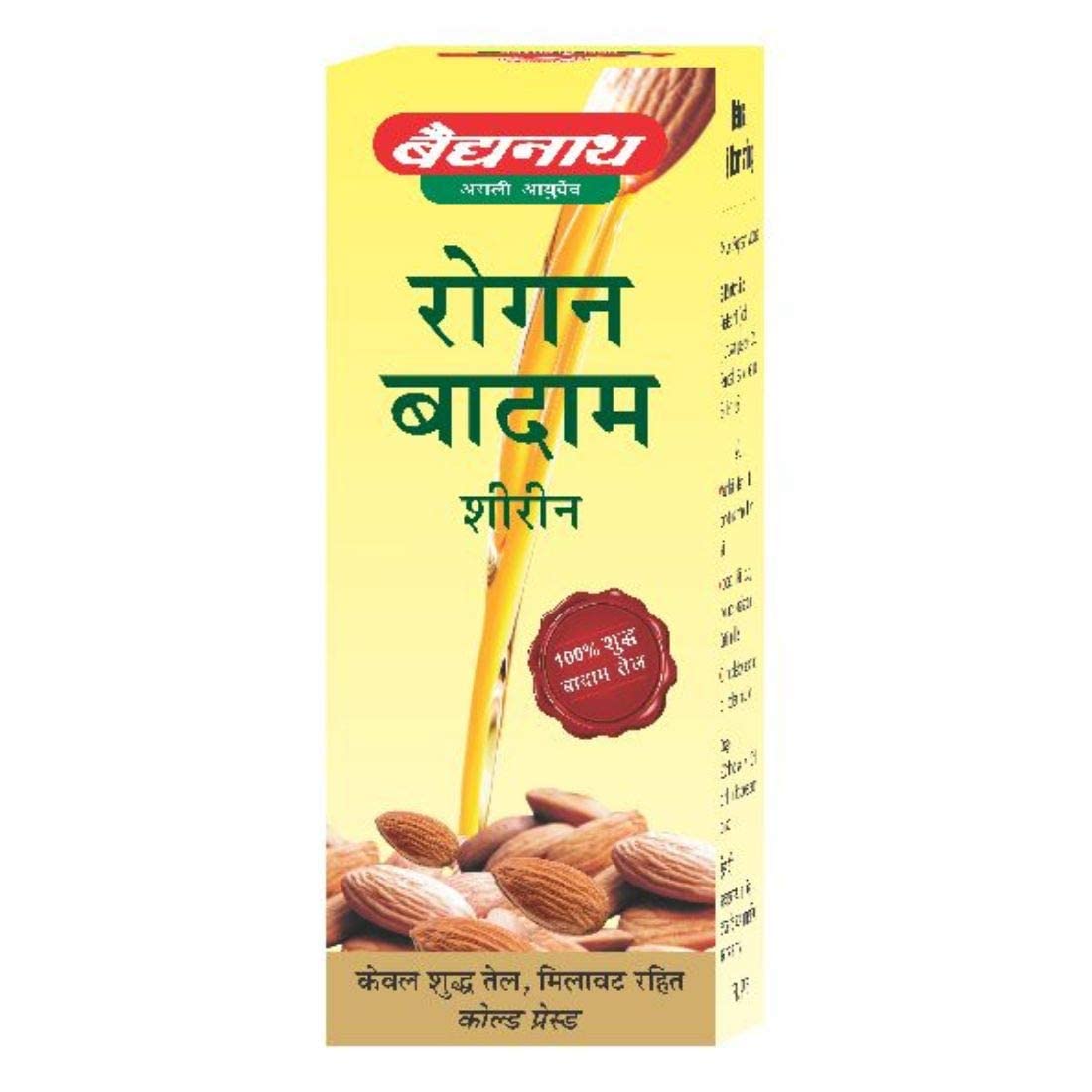 Baidyanath Bhringrajasava 450 ml Syrup & Baidyanath Rogan Badam Tel - 25 ml - Image 7 thumbnail