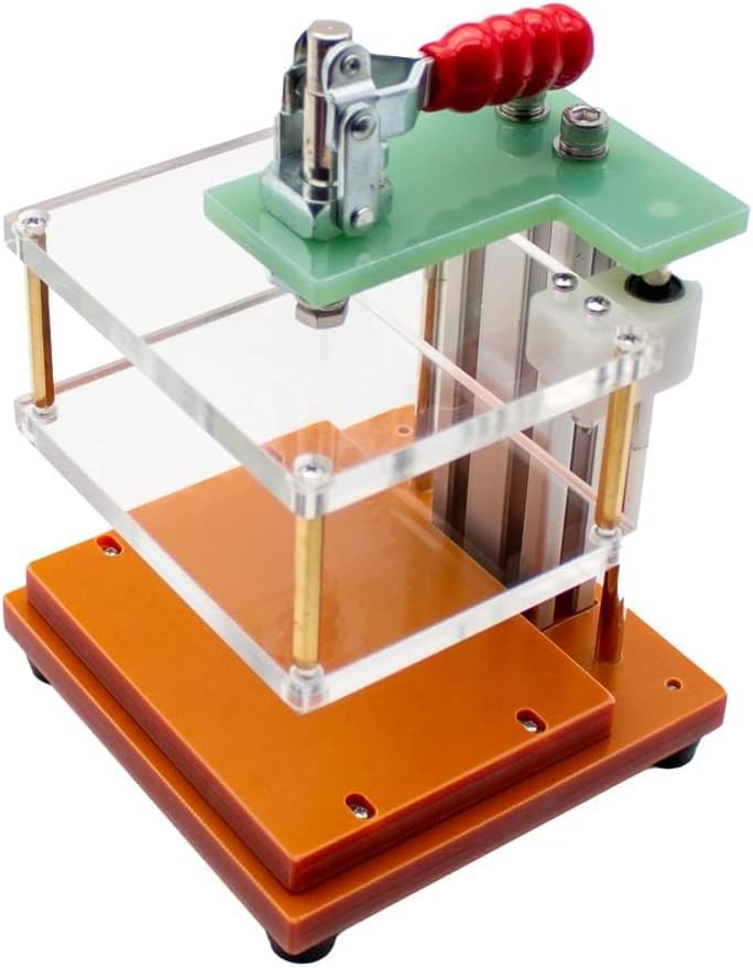Supporto Universale Per Test Manuali Di Pcb Vuoti, Telaio Di Prova Vuoto A Pressione Rapida Con Piastre In Acrilico Trasparente, Per Configurazioni Di Test Di Schede Pcba Personalizzate Fai-da-te