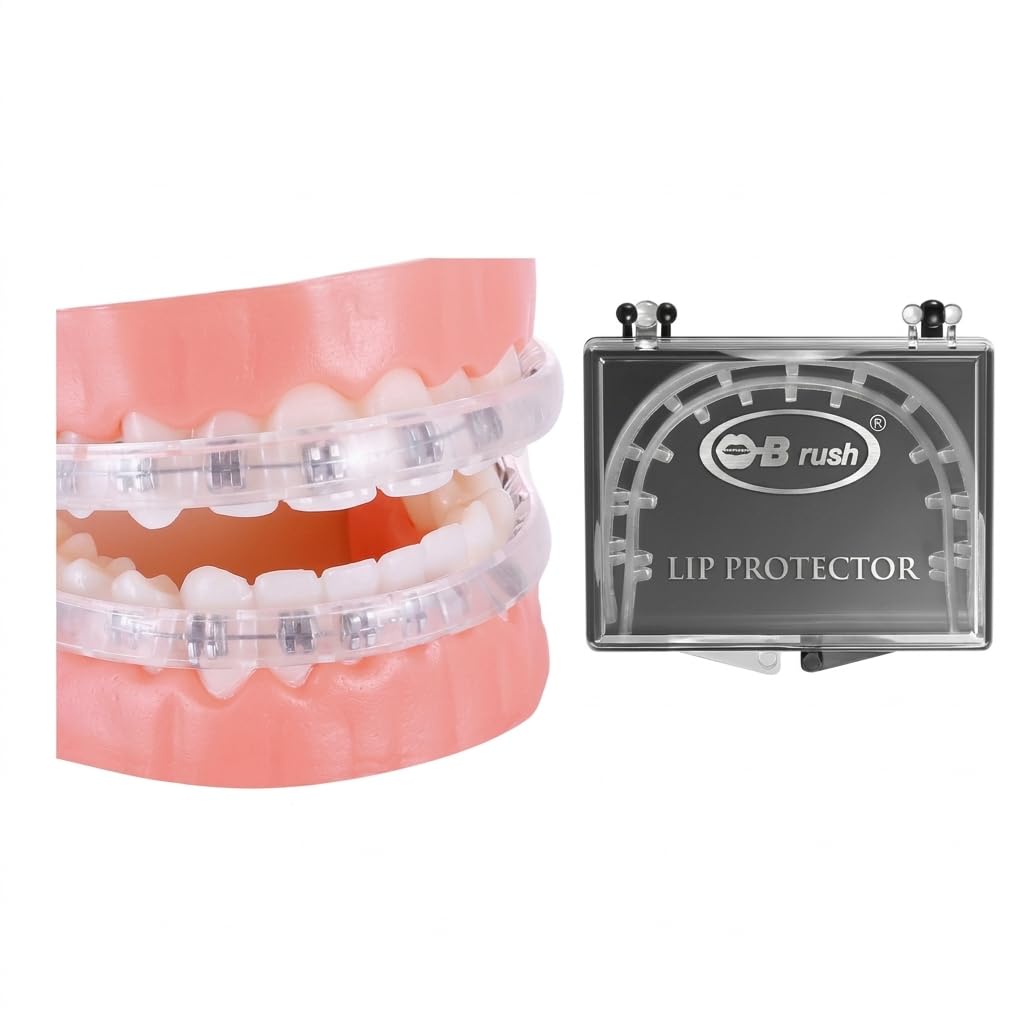Comfort Covers for Braces - Orthodontic Mouth Guard, Lip Protector, Wax Alternative, Shield for Brackets-image-22