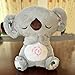 KLROSCAYI Breathing Calming Otter Plush for Anxiety, Sleeping Otter Evora Koala, Breathing Otter Sleep Buddy Relief Koala, Sleepy Koala with 3 AAA batteries & Soothing Sounds (Koala)