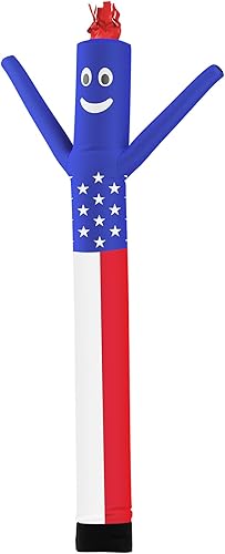 Miniatura 5 de LookOurWay Air Dancers - Tubo inflable para hombre, 10 pies de alto, agitando loco para promoción de negocios, ventilador no incluido, bandera