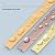 Aluminum 36inch T Molding Floor Transition Strips T Moulding Floor Transition Trim for Joining Flooring Gaps, Laminate Flooring Planks(Gold)