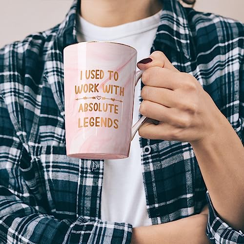 Leaving Coffee Mug, Retirement Gift for Women Men Funny Coworker Mug, I Used to Work with, New Job, Good Luck - Image 3