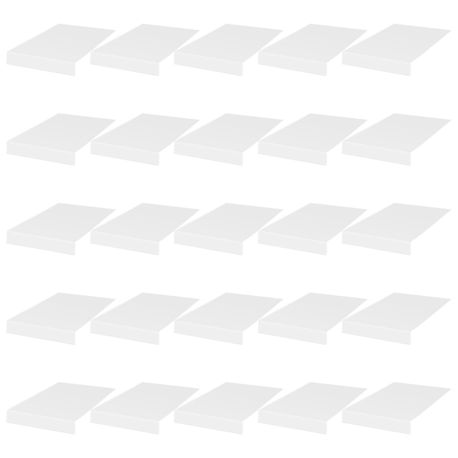 Tsophreniq 30PCs Relocatable Clear Shelf Label for Product Pricing Storage Identification in Commercial Residential Space Home Label Frames