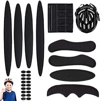 Fahrradhelm Polster Schaumstoffpolster Klettpunkte Kit, Universal Fahrradhelm Pads Ersatz Helm Polsterung Fahrradhelm Ersatzteile für Mtb Helm, Kinderhelm, Airsoft Helm, Motorradhelm
