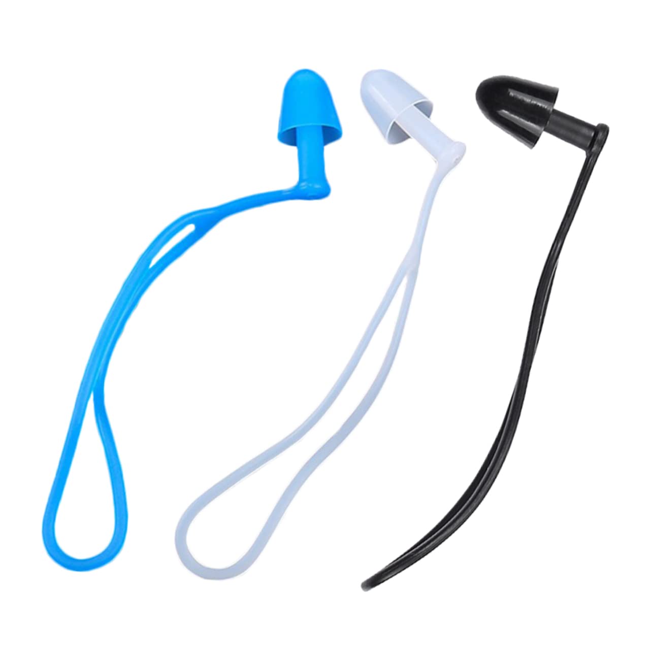 GOOHOCHY Noise Reduction Ear Plugs for Swimming Bathing Diving Water Sports Adult Boys and Girls Silicone Ear Protectors